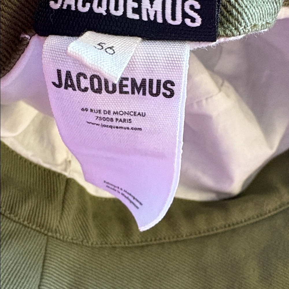 Jacquemus Khaki Le Bob Bucket Hat - Picture 6 of 8
